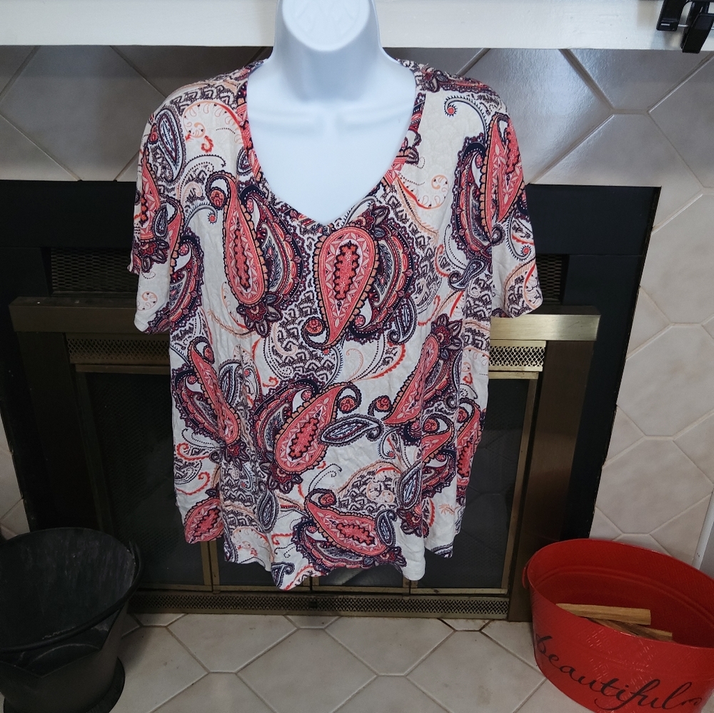 Croft & Barrow top sz 2x